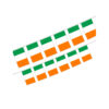 Ireland Flag Bunting 5m