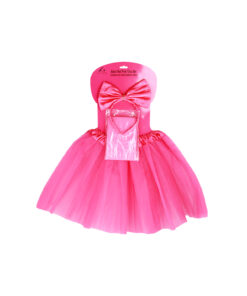 Hot Pink Adults Tutu Set 3pc