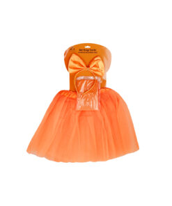 Orange Adults Tutu Set 3pc