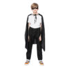 black mask and cape set