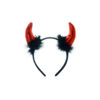Black & Red Devil Headband