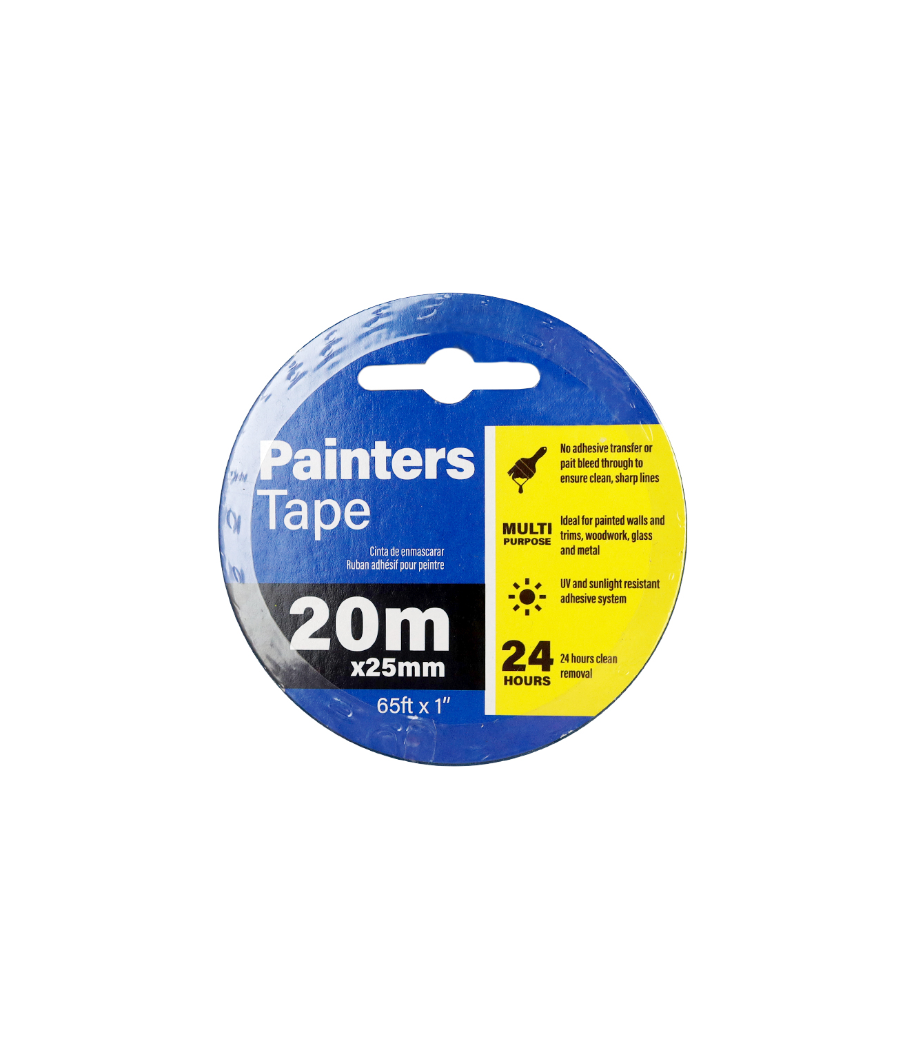 Blue Painters Tape 20Mx25mm LookSharpStore