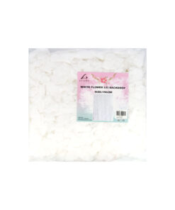 White Flower Lei Backdrop 1x2m