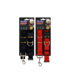 Lead & Collar Set 20-60cm Assorted