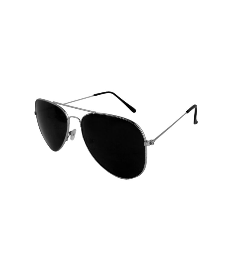 Silver Aviator Glasses | LookSharpStore