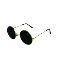 Alternative view of Gold John Lennon Glasses
