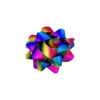 Rainbow Matte Gift Bow 15cm 1pc