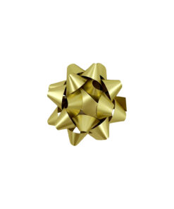 Gold Matte Gift Bow 15cm 1pc