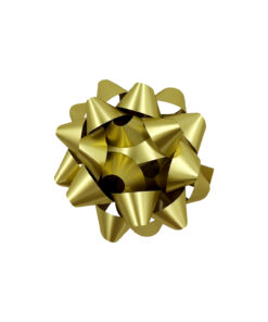 Gold Matte Gift Bow 20cm 1pc
