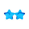 Blue Star Shape Glasses