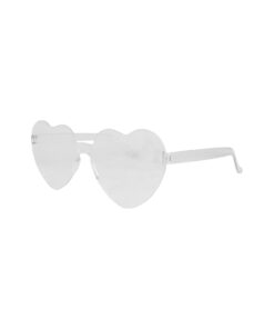 Alternative view of Clear Heart Shape Glasses