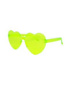 Alternative view of Green Heart Shape Glasses