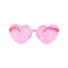 Light Pink Heart Shape Glasses