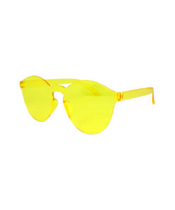 Alternative view of Yellow Party Glasses