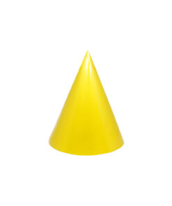 Yellow Party Hats 10pcs