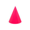 Hot Pink Party Hats 10pcs