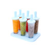 Light Blue Round Popsicle Maker 6pk