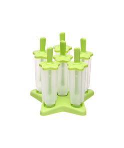 Light Green Star Popsicle Maker 6pk