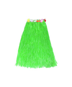Lime Long Hula Skirt 80cm