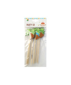 Alternative view of Tropical Party Picks Assorted 12pk