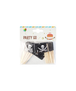 Alternative view of Pirate Flag Party Picks 50pk