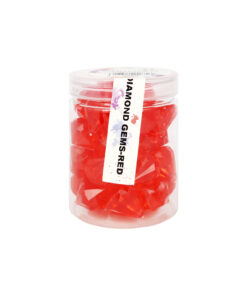 Red Plastic Gems 2.7cm 30pk