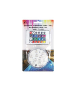 Colorful Submersible LED Light With Remote