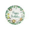 Animal Design Paper Plates 9in 12pk
