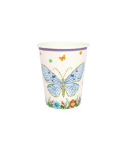 Butterfly Design Paper Cups 9oz 20pk