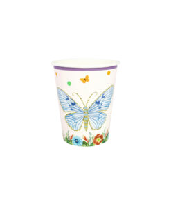 Butterfly Design Paper Cups 20x9oz