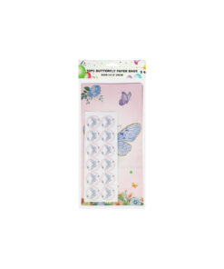 Alternative view of Butterfly Design Paper Bags & Stickers 29cm 10pk