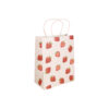 Strawberry Printed Paper Bags 27cm 3pk