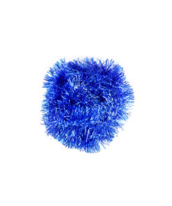 Blue Christmas Tinsel 2m