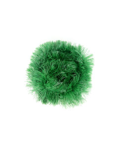 Natural Green Christmas Tinsel 2m