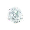 Iridescent Snowflake Christmas Tinsel 2m