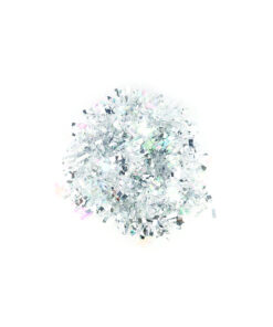 Iridescent Snowflake Christmas Tinsel 2m