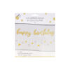 Gold Glitter Happy Birthday Banner Kit 1.6m