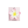 Light Pink & Yellow Frangipani Hair Claw Clip 1pc