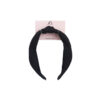 Black Knotted Headband 1pc