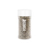 Silver Sugar Pearls 4mm 80g