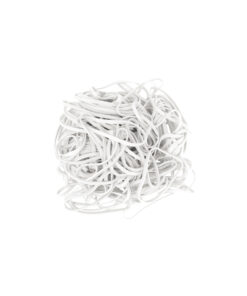 White Rubber Bands 5x0.3cm 100g