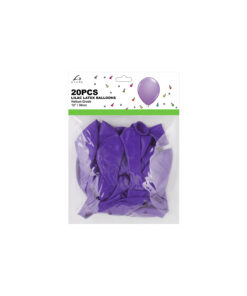 Alternative view of Light Purple Latex Plain Balloons 12inch 20pk