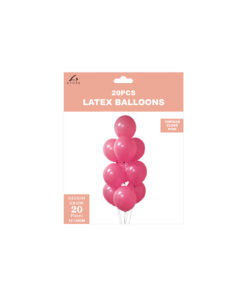 Alternative view of Clove Pink Latex Balloons 12inch 20pk