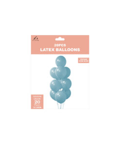 Alternative view of Dusk Blue Latex Balloons 12inch 20pk