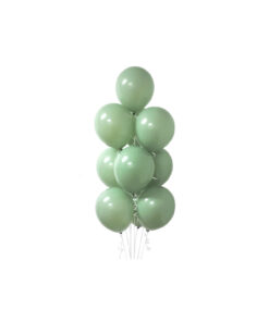 Dusty Green Latex Balloons 12inch 20pk