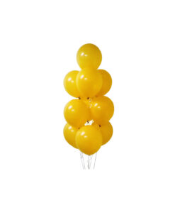 Mustard Latex Balloons 12inch 20pk