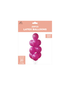 Alternative view of Purple Orchid Latex Balloons 12inch 20pk