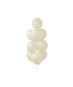 White Sand Latex Balloons 12inch 20pk