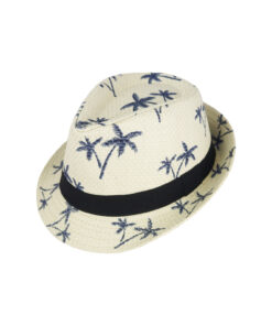 Alternative view of Hawaiian Tree Fedora Hat