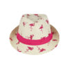 Hawaiian Flamingo Fedora Hat